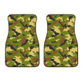 Military Camouflage Print Front Car Floor Mats