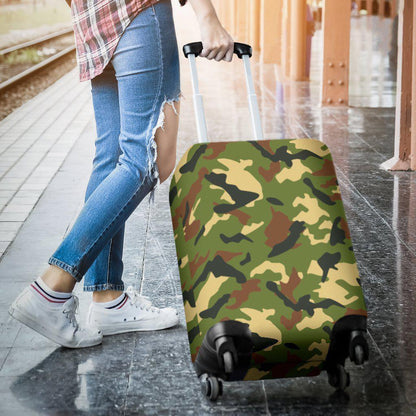 Military Camouflage Print Luggage Cover GearFrost