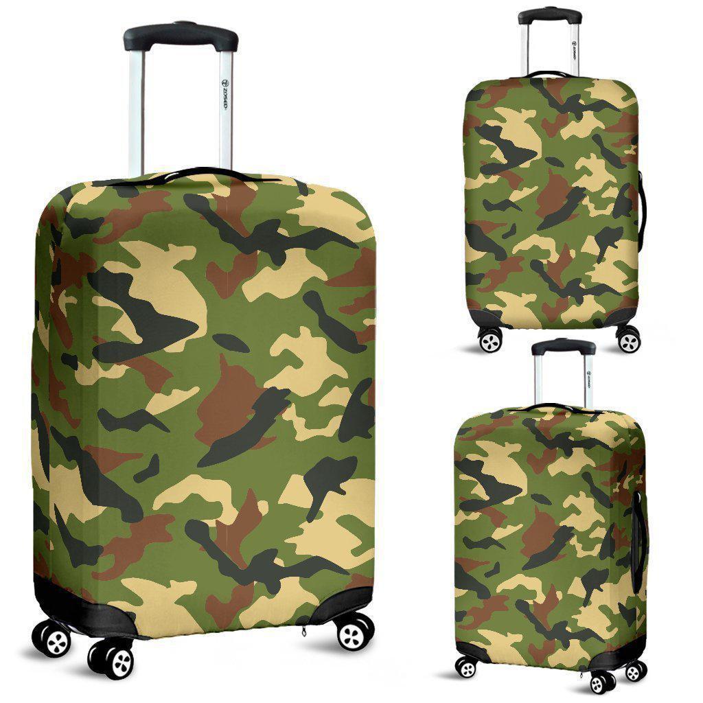 Military Camouflage Print Luggage Cover GearFrost