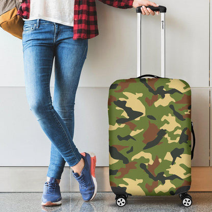 Military Camouflage Print Luggage Cover GearFrost