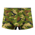 Military Camouflage Print Men's Boxer Briefs