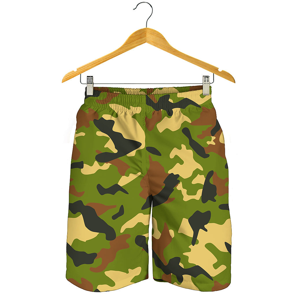 Military Camouflage Print Men's Shorts