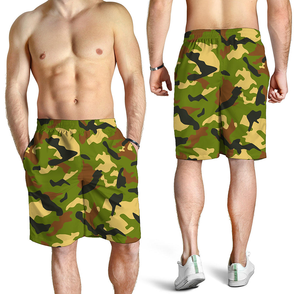 Military Camouflage Print Men's Shorts
