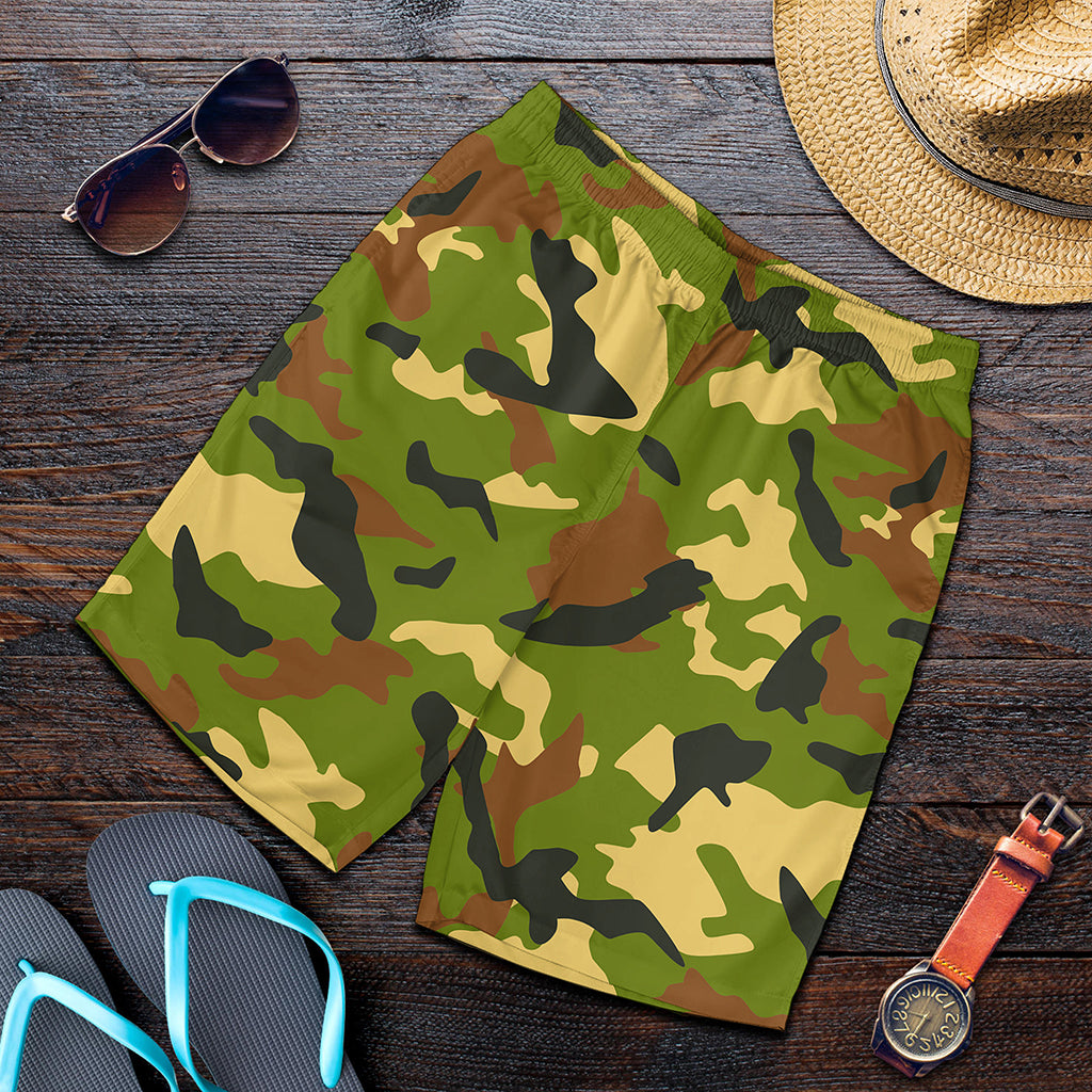 Military Camouflage Print Men's Shorts