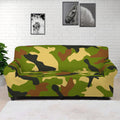 Military Camouflage Print Sofa Cover