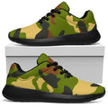 Military Camouflage Print Walking Shoes