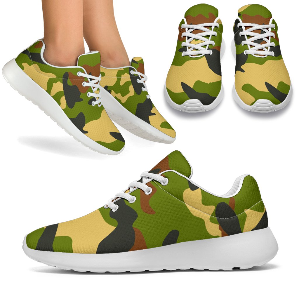 Military Camouflage Print Sport Shoes GearFrost