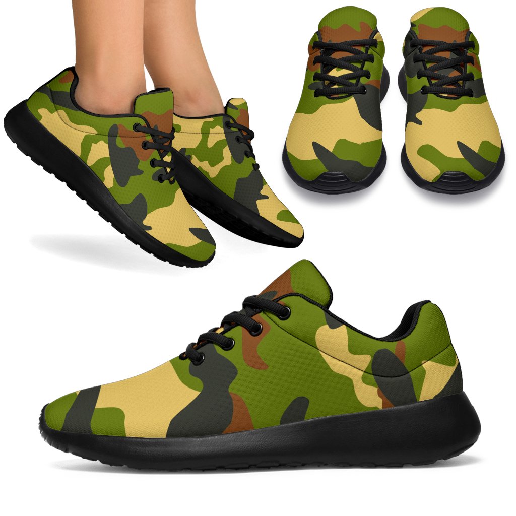 Military Camouflage Print Sport Shoes GearFrost