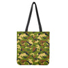 Military Camouflage Print Tote Bag