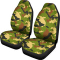 Military Camouflage Print Universal Fit Car Seat Covers