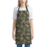 Military Digital Camo Pattern Print Apron