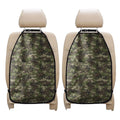 Military Digital Camo Pattern Print Car Seat Organizers