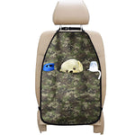 Military Digital Camo Pattern Print Car Seat Organizers