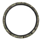 Military Digital Camo Pattern Print Car Steering Wheel Cover