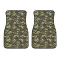 Military Digital Camo Pattern Print Front Car Floor Mats