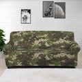 Military Digital Camo Pattern Print Sofa Cover