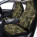 Military Digital Camo Pattern Print Universal Fit Car Seat Covers