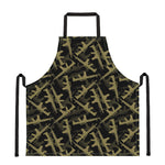 Military Guns Pattern Print Apron