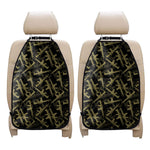 Military Guns Pattern Print Car Seat Organizers