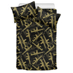 Military Guns Pattern Print Duvet Cover Bedding Set