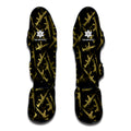 Military Guns Pattern Print Muay Thai Shin Guards