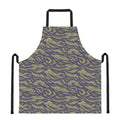 Military Tiger Stripe Camouflage Print Apron