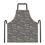 Military Tiger Stripe Camouflage Print Apron
