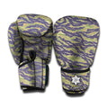 Military Tiger Stripe Camouflage Print Boxing Gloves