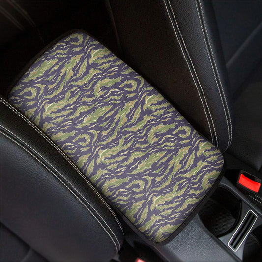 Military Tiger Stripe Camouflage Print Car Center Console Cover