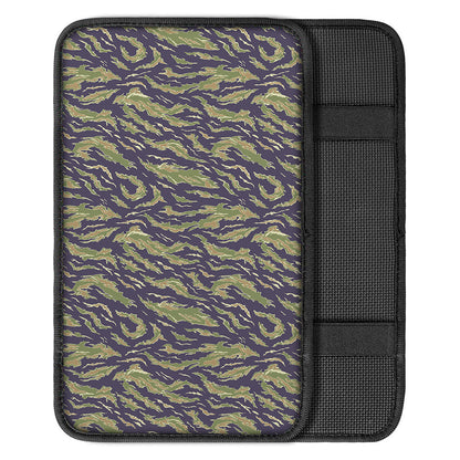 Military Tiger Stripe Camouflage Print Car Center Console Cover