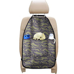 Military Tiger Stripe Camouflage Print Car Seat Organizers