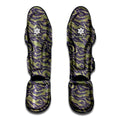 Military Tiger Stripe Camouflage Print Muay Thai Shin Guards
