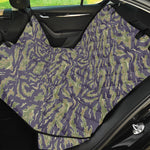 Military Tiger Stripe Camouflage Print Pet Car Back Seat Cover
