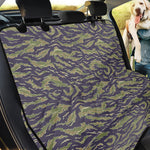 Military Tiger Stripe Camouflage Print Pet Car Back Seat Cover