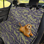 Military Tiger Stripe Camouflage Print Pet Car Back Seat Cover