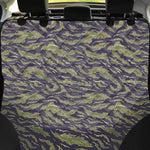 Military Tiger Stripe Camouflage Print Pet Car Back Seat Cover