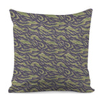Military Tiger Stripe Camouflage Print Pillow Cover