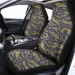 Military Tiger Stripe Camouflage Print Universal Fit Car Seat Covers