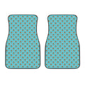 Milk And Cookies Pattern Print Front Car Floor Mats