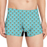Milk And Cookies Pattern Print Men's Boxer Briefs