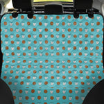 Milk And Cookies Pattern Print Pet Car Back Seat Cover