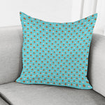 Milk And Cookies Pattern Print Pillow Cover