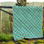 Milk And Cookies Pattern Print Quilt