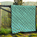 Milk And Cookies Pattern Print Quilt