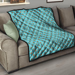 Milk And Cookies Pattern Print Quilt