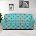 Milk And Cookies Pattern Print Sofa Cover