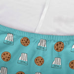 Milk And Cookies Pattern Print Sofa Cover