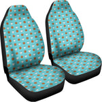 Milk And Cookies Pattern Print Universal Fit Car Seat Covers