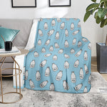 Milk Bottle Cartoon Pattern Print Blanket