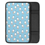 Milk Bottle Cartoon Pattern Print Car Center Console Cover
